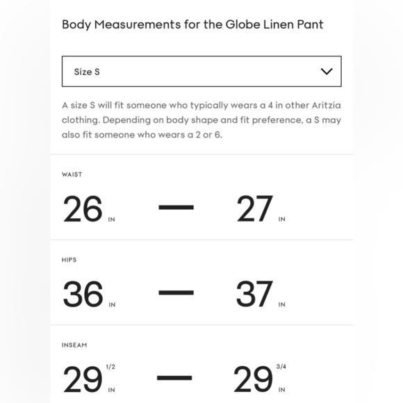 NWT Aritzia Wilfred Globe Linen Pant Relaxed wide-leg mid-rise pants Black Small - Picture 13 of 14